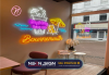Neon Sign new update with brick wall background